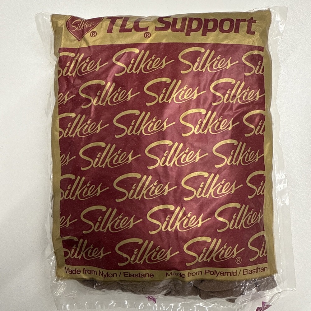 Vintage Silkies TLC Support Pantyhose 020502 XLARGE 48-52 USA MADE NEW OLD STOCK